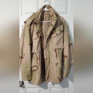 Men's Desert Cold Weather Camouflage Performance Jacket